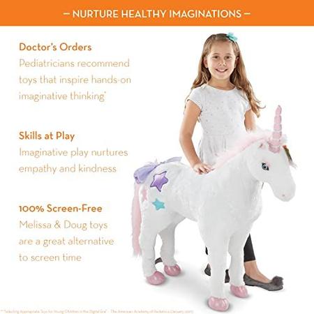 Melissa and store doug giant unicorn