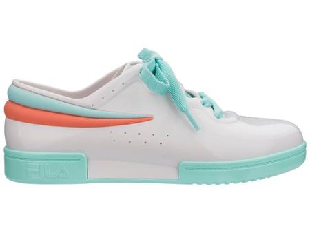 Melissa Sneaker + Fila Branco/Verde/Rosa - Kit Feminino - Magazine Luiza