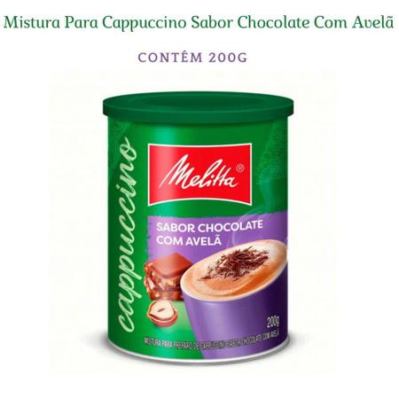 Imagem de Melitta Mistura Para Cappuccino Sabor Chocolate Com Avelã - MELITTA CAPUTINO DE CHOCOLATE