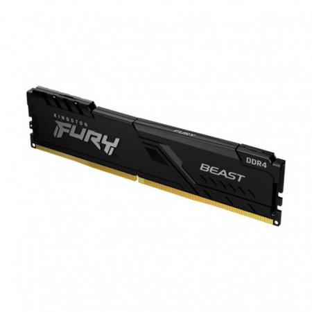 Imagem de MemA³ria 8GB DDR4 3200 Kingston Fury Beast Black KF432C16BB/8