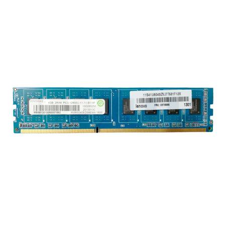Imagem de Memoria de Desktop Ramaxel 4GB 2RX8 DDR3 PC3-1600 Mhz 1.5V OEM - RMR5040ED58E9W-1600