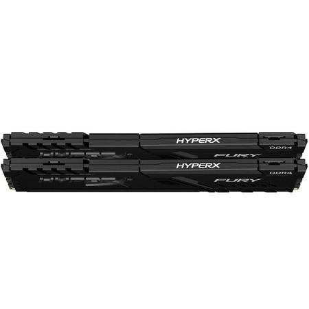 Mem ria HyperX Fury 16GB 2x8GB 3000MHz DDR4 CL15 Preto
