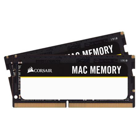 Imagem de Memória Notebook DDR4 - 16GB (2x 8GB) / 2.666MHz - Corsair Mac - CMSA16GX4M2A2666C18