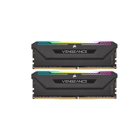 Imagem de Memória RAM Corsair Vengeance RGB Pro DDR4 16GB (2x8GB) 3000MHz - Preto