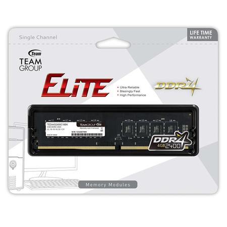 Imagem de Memória Ram DDR4 4GB 2400 Mhz Elite Team Group