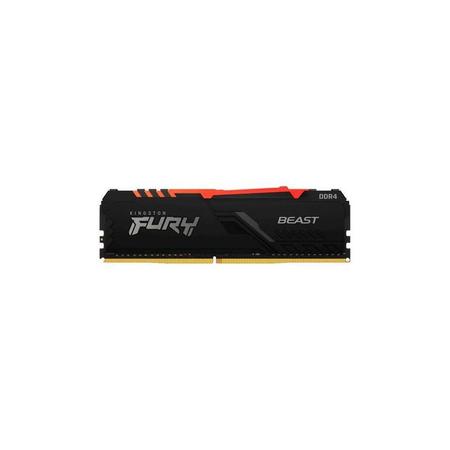 Imagem de Memória RAM Kingston Fury Beast 32GB DDR4 3200MHz - Preta