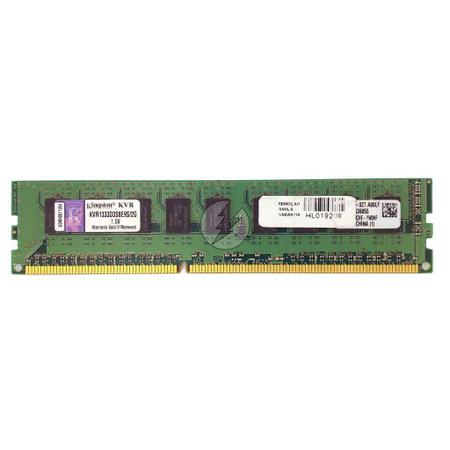Imagem de Memória RAM Kingston KVR1333D3S8E9S/2G: DDR3 2GB, 1333U ECC UDIMM