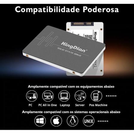 Imagem de Memória SSD 1TB KingDian SATA III 6 Gb/s