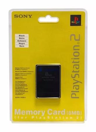 PlayStation 2 Memory Card in Black (Official)