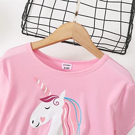 Fato de verão feminino Kawaii, bordado, tops curtos e saia tutu