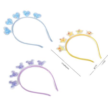 Imagem de Meninas Glitter Lantejoulas Areia Movediça Headbands Crianças Moda Aros De Cabelo Acessórios