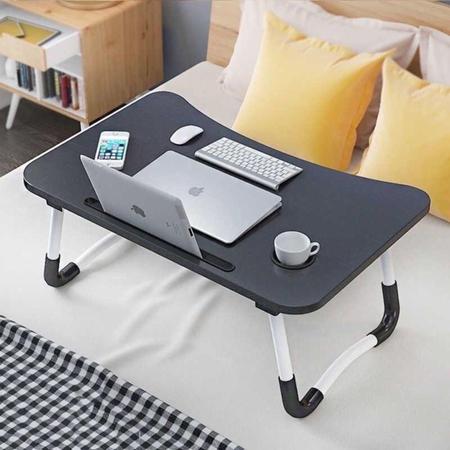 Imagem de Mesa Apoio Portátil Dobrável Notebook Computador Cama Sofá P