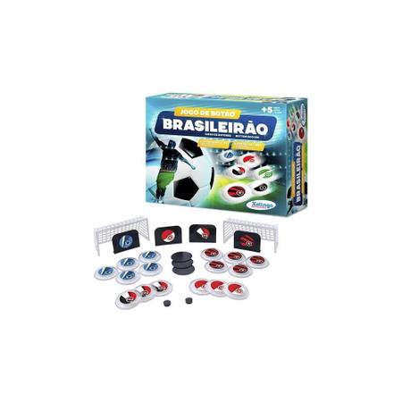 Mesa E Jogo De Futebol De Botão Com 2 Marcadores Xalingo