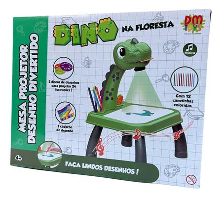 Dinossauro projetor de desenhos - Gringolândia