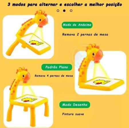 Mesa Criativa De Desenhar Kids Projetora Infantil Interativa - SHOPPING MD  - Mesa Projetora Infantil - Magazine Luiza