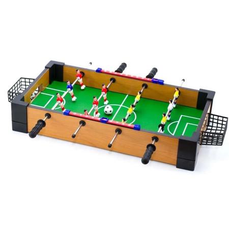 Jogo 2 Em 1 Mesa De Pebolim Futebol E Hockey Para Festa