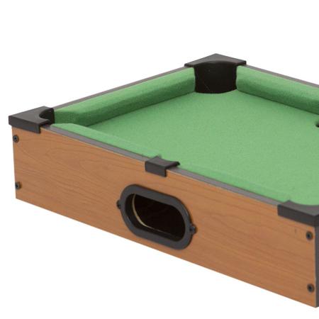 Mesa De Bilhar Infantil Sinuca Brinquedo Snooker Luxo - BRASKIT - Jogos de  Mesa e Salão - Magazine Luiza