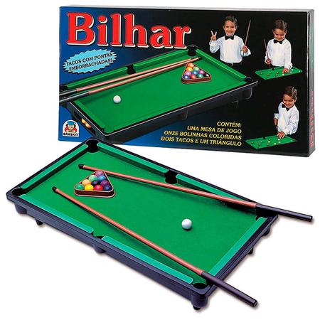 Mesa De Bilhar Snooker Infantil Sinuca Menina ou Menino - Braskit