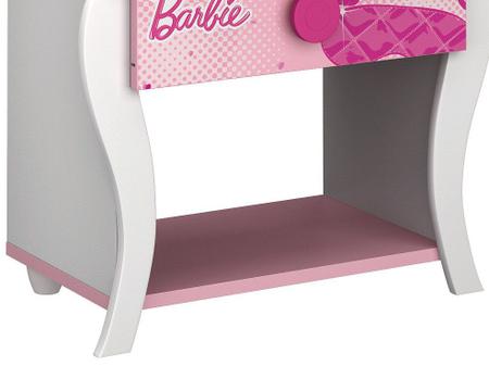 Imagem de Mesa de Cabeceira 1 Gaveta Barbie Star