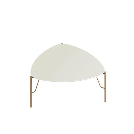 Mesa de Centro 36cm para Sala 100% MDF com Pés em Metal - Casa Lar Inco SE Imagem de Mesa de Centro 36cm para Sala 100% MDF com Pés em Metal