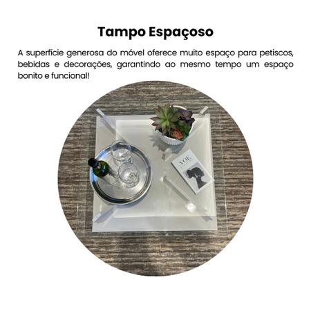 Imagem de Mesa de Centro Tampo em Vidro Temperado Vision