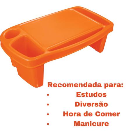 Imagem de Mesa de Colo Infantil Portátil Bandeja Alimentação Desenho