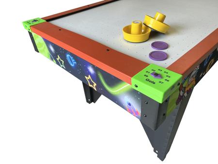 Jogo de mesa Super Mario Air Hockey Hóquei de mesa de disco