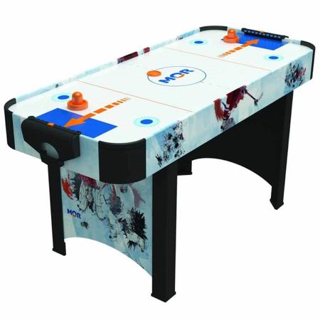 🥏 Mesa dobrável de air hockey para uso recreativo - jogos