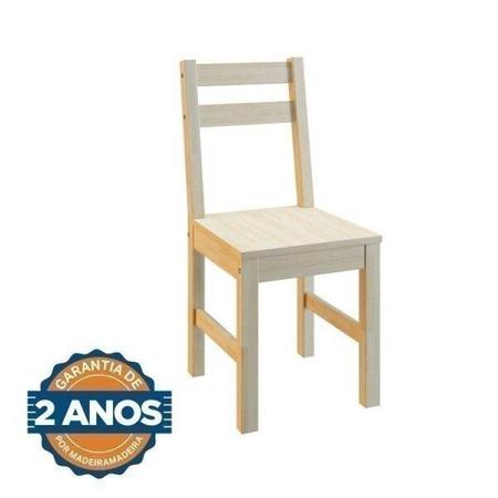 Imagem de Mesa de Madeira Maciça com 6 Cadeiras Mandacaru Cabecasa MadeiraMadeira