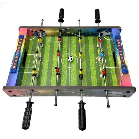 Imagem de Mesa de pebolim com bolas incluídas Totó Futebol Jogos