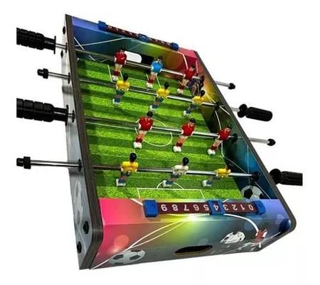 Imagem de Mesa de pebolim com bolas incluídas Totó Futebol Jogos