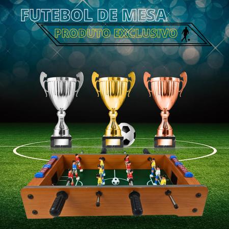 Mesa de pebolim com bolas incluídas Totó Futebol jogos - 99 Toys - Pebolim  - Magazine Luiza