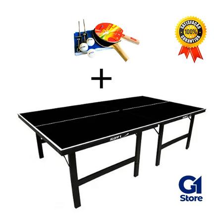 MESA DE PING PONG COR PRETA MDP 15mm 1010 KLOPF - Mesa de Ping Pong -  Magazine Luiza