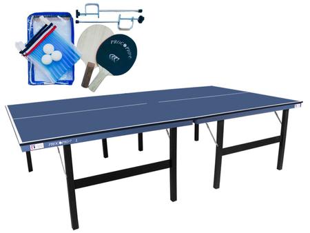 Imagem de Mesa de Ping Pong Dobrável MDF 15mm com acessórios Procópio