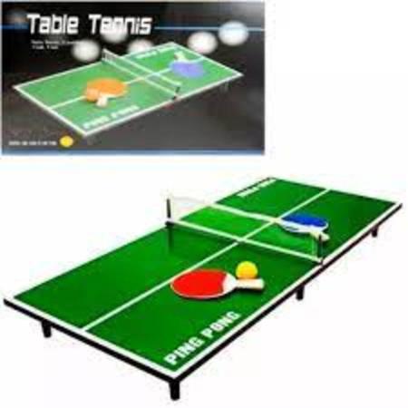 Mesa de ping pong infantil tenis de mesa portatil 90cm desmontavel
