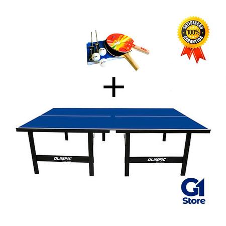Mesa de ping pong mdp 15mm 1001 klopf + kit Suporte, Rede, Bolinhas 5030 em  Promoção na Americanas