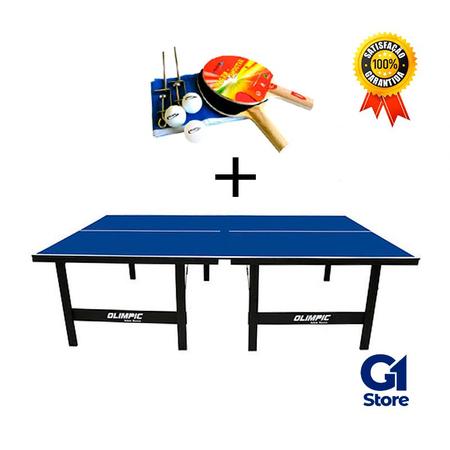 Mesa de Ping Pong / Tênis de Mesa Klopf Olimpic - 15 mm - Azul