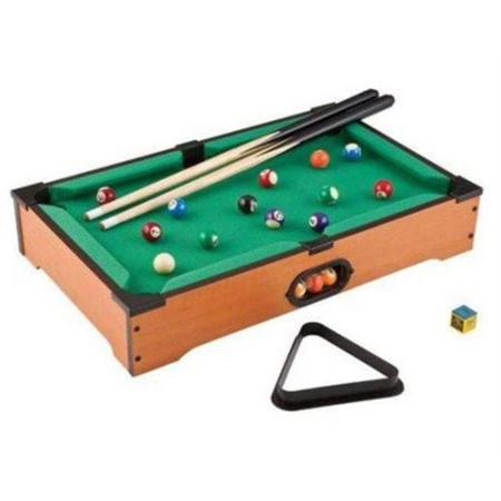 Mesa De Sinuca Bilhar Happy Snooker Com Acessórios 22 Peças