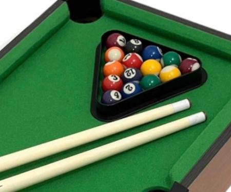 Mini Mesa De Bilhar Sinuca infantil com taco bilhar Snooker Portátil Jogo  Brinquedo, Magalu Empresas