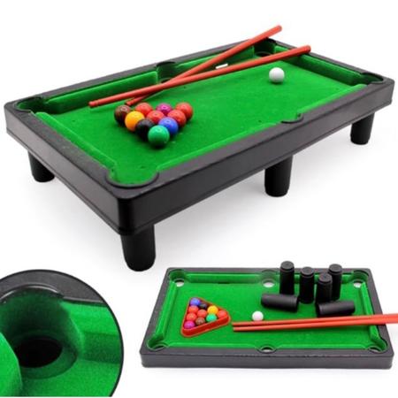 Mesa De Bilhar Infantil Sinuca Brinquedo Snooker Luxo - BRASKIT - Jogos de  Mesa e Salão - Magazine Luiza