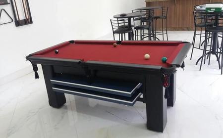 Mesa de Bilhar Hobby com Tampo de Ping Pong - Nelson Bilhares