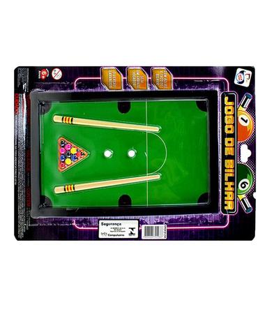 Mini Bilhar Mesa De Sinuca Snooker Jogo Brinquedo