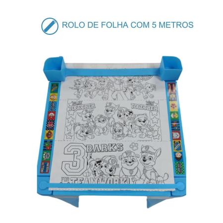 Kit 50 Desenhos Infantil Para Colorir Patrulha Canina Folha Inteira -  Infinity Brinquedos - Kit de Colorir - Magazine Luiza