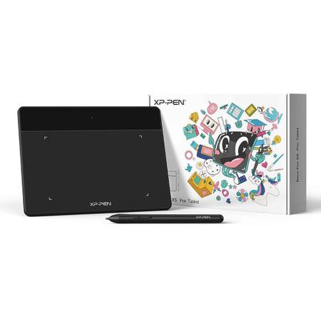 Imagem de Mesa Digitalizadora XP-Pen Deco Fun XS Pen Tablet CT430, com Caneta P01, 5080LPI, USB-C, Preto - DECO FUN XS-BK