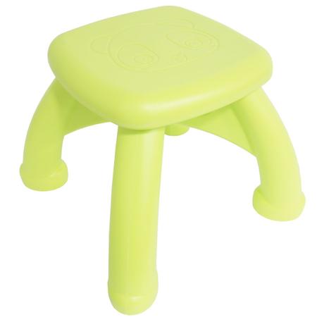 Imagem de Mesa e Lousa Mágica Pintura Infantil Didática 2x1 Dobrável Plástico Cadeira Verde Brinqway BW-076VD