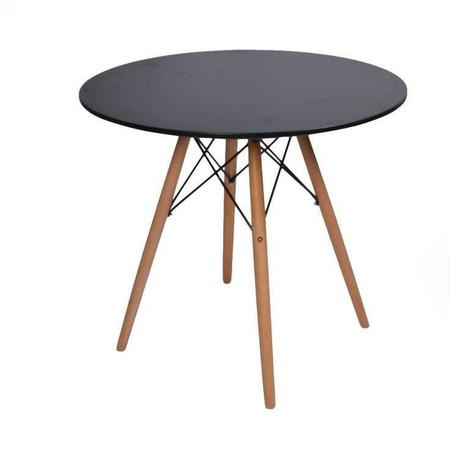 Imagem de Mesa Eiffel Preta 90cm com 04 Cadeiras Eiffel