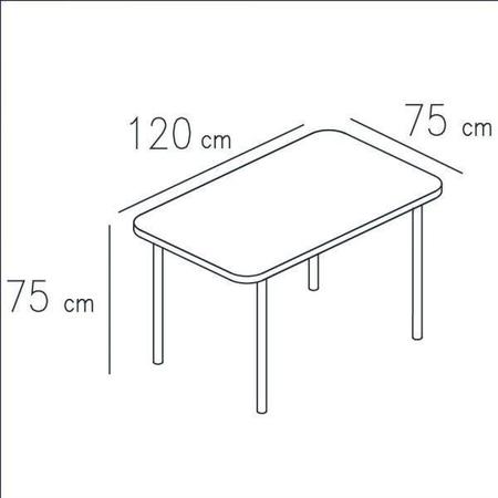 Imagem de Mesa em Formica M-863 Brigatto