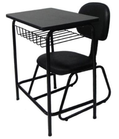 Imagem de Mesa Escolar com cadeira de Escritório Linha Mesa Escolar