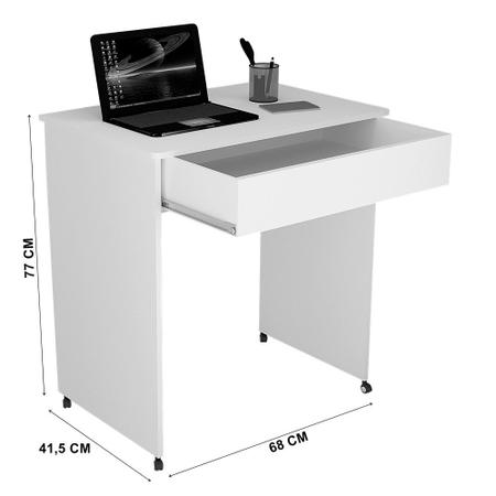 Imagem de Mesa Escrivaninha Compact Not 0,70 Preto Freijó