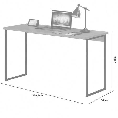 Imagem de Mesa Escrivaninha Mega Café - Jcm Móveis